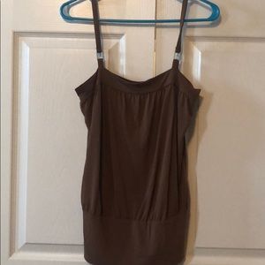 EXPRESS brown elegant top.